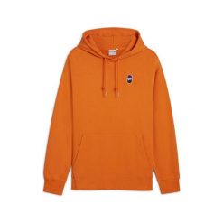 Bluza z kapturem Puma Downtown 180. Brązowe bluzy damskie Puma, l, bez wzorów, z bawełny, klasyczne, bez ramiączek, z kapturem. Za 256.15 zł.
