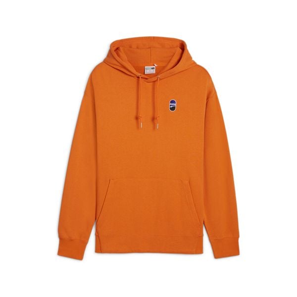 Bluza z kapturem Puma Downtown 180. Brązowe bluzy damskie Puma, l, bez wzorów, z bawełny, klasyczne, bez ramiączek, z kapturem. Za 255.80 zł.