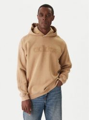 Adidas Bluza JY2791 Beżowy Loose Fit. Brązowe bluzy męskie Adidas, m, bez wzorów, z bawełny, bez ramiączek, bez kaptura. Za 299.99 zł.