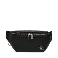 Nerka KARL LAGERFELD. Czarne saszetki i nerki męskie KARL LAGERFELD, bez wzorów. Za 849.99 zł.