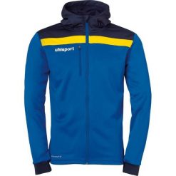 Kurtka Uhlsport Offense 23. Niebieskie kurtki męskie Uhlsport, xl, bez wzorów, z polaru, sportowe, z kapturem. W wyprzedaży za 241.50 zł.