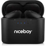 Słuchawki No name Niceboy HIVE Podsie 4 czarne / Słuchawki bezprzewodowe z mikrofonem / TWS / Bluetooth 5.4 / IP54 / etui ładujące. Czarne słuchawki bezprzewodowe NoName. Za 200.28 zł.