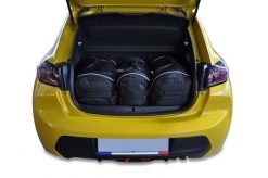 Torby Do Bagażnika Peugeot 208 Hatchback 2019+ 3Szt Kjust. Czarne torby podróżne damskie KJUST, bez wzorów, z kauczuku. Za 921.00 zł.