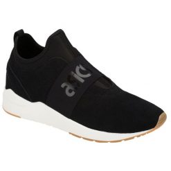 Buty sportowe Sneakersy damskie, Gel-Lyte Komachi Strap MT. Czarne obuwie sportowe damskie Asics, bez wzorów, bez zapięcia, trekkingowe, Asics Gel Lyte. Za 249.99 zł.