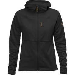 Bluza trekkingowa damska Fjällräven Abisko Trail Fleece. Czarne bluzy damskie Fjällräven, na lato, l, bez wzorów, z materiału, sportowe, bez ramiączek, z kapturem. Za 747.85 zł.