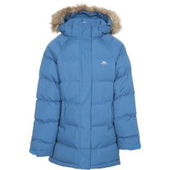 Trespass Unique - Kurtka damska Tp50 Cosmic Blue. Niebieskie kurtki sportowe damskie Trespass, bez wzorów, z futra, bez ramiączek, z kapturem, narciarskie. Za 251.99 zł.