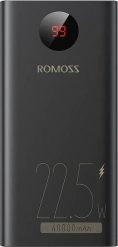 Powerbank Romoss PEA40PF 40000mAh Czarny. Czarne powerbanki Romoss. Za 158.02 zł.