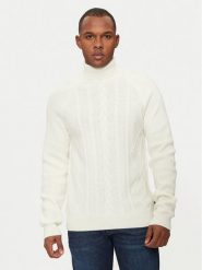 Hechter Paris Golf 65019 142814 Écru Regular Fit. Swetry męskie Hechter Paris, m, bez wzorów, z wełny, bez kołnierzyka, bez ramiączek. Za 539.99 zł.