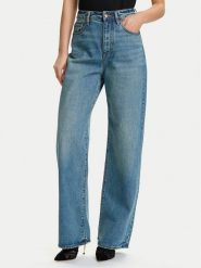 Armani Exchange Jeansy XW000100 AF16091 MB002 Niebieski Relaxed Fit. Niebieskie jeansy damskie Armani Exchange, bez wzorów, z bawełny. Za 559.99 zł.