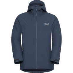Kurtka ocieplana męska Jack Wolfskin Wisper Ins. Niebieskie kurtki męskie Jack Wolfskin, l, bez wzorów, z puchu, bez kaptura. Za 929.99 zł.