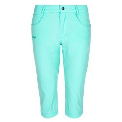 Damskie spodnie outdoorowe 3/4 Kilpi TRENTA-W. Niebieskie spodnie dresowe damskie Kilpi, bez wzorów, sportowe. Za 220.99 zł.