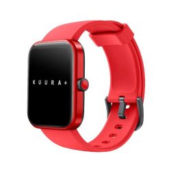 Kuura+ Inteligentny Zegarek DO - Czerwony. Czerwone zegarki męskie KUURA, bez wzorów. Za 299.00 zł.