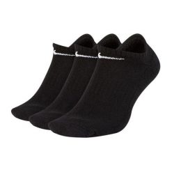 Skarpety Unisex Dla Dorosłych Na Co Dzień Bezuciskowe (zestaw 3 Sztuk). Czarne skarpetki damskie Nike, bez wzorów. Za 87.99 zł.