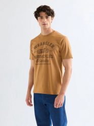 MESKA KOSZULKA WRANGLER AMERICANA TEE CHIPMUNK 112377952. T-shirty męskie Wrangler, l, bez wzorów, bez kołnierzyka, bez ramiączek. Za 69.99 zł.