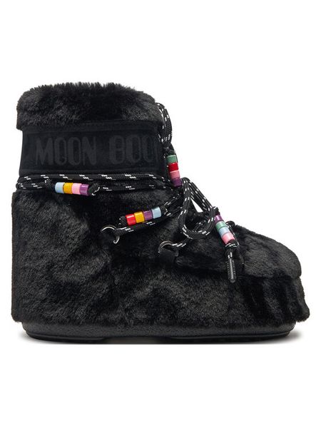 Moon Boot Śniegowce 80D1409470 Czarny. Czarne śniegowce damskie Moon Boot, z materiału, bez zapięcia. Za 1,619.00 zł.