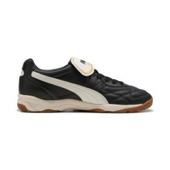 Sneakersy Puma King. Czarne buty zimowe męskie Puma, bez wzorów, ze skóry, bez obcasa, bez zapięcia. W wyprzedaży za 325.10 zł.