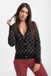 Kardigan damski BLUGIRL BLUMARINE. Kardigany damskie Blugirl Blumarine, l, bez wzorów, bez kołnierzyka. W wyprzedaży za 896.35 zł.