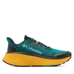 Trekkingi Columbia. Zielone buty zimowe męskie Columbia, bez wzorów, bez obcasa, bez zapięcia. Za 469.99 zł.
