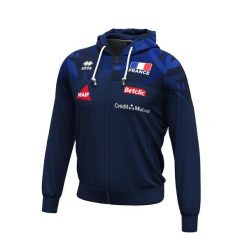 Sweter Tempo France 2025/26. Niebieskie swetry męskie ERREA, l, bez wzorów, z materiału, sportowe, bez kołnierzyka, bez ramiączek. Za 442.00 zł.