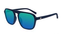 Okulary przeciwsłoneczne dla dorosłych - kategoria 3 z polaryzacją - Rubberized. Brązowe okulary przeciwsłoneczne damskie KNOCKAROUND, prostokątne. Za 167.45 zł.