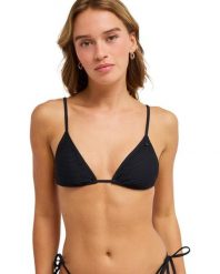 Trójkątny stanik bikini dla Kobiety ROXY ISLAND Czarny. Szare stroje kąpielowe damskie Roxy, xs, bez wzorów, z elastanu. Za 149.99 zł.