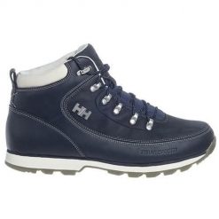 Buty trekkingowe męskie Helly Hansen The Forester. Niebieskie trekkingi męskie Helly Hansen, na zimę, z materiału, za kostkę, bez zapięcia. Za 729.00 zł.