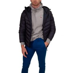 Bluza turystyczna męska Napapijri. Szare bluzy męskie Napapijri, m, bez wzorów, bez ramiączek, bez kaptura. Za 323.40 zł.