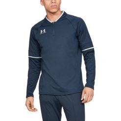 Under Armour Challenger III Midlayer Koszulka Niebieski. Niebieskie t-shirty męskie Under Armour, xl, bez wzorów, z materiału, bez kołnierzyka, bez ramiączek. Za 240.95 zł.