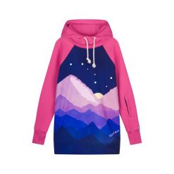 Bluza outdoorowa z kapturem damska DEEP TRIP Milky Way softshell. Czerwone bluzy damskie DEEP TRIP, na zimę, s, bez wzorów, z softshellu, sportowe, bez ramiączek, z kapturem. Za 499.00 zł.