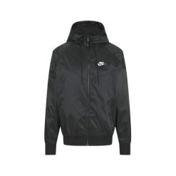 Kurtka męska Nike Sportswear Windrunner. Czarne kurtki męskie Nike, m, bez wzorów, bez kaptura, do biegania. W wyprzedaży za 612.55 zł.