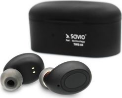 Słuchawki Savio TWS-04. Słuchawki bezprzewodowe Savio. Za 56.75 zł.