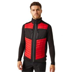 Męska Hybrydowa Kamizelka Termiczna EVolve. Czarne bluzy męskie Regatta, m, bez wzorów, sportowe, bez ramiączek, bez kaptura. Za 177.99 zł.