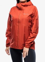 Kurtka z membraną damska Montane Phase Nano Jacket. Czerwone kurtki sportowe damskie Montane, l, bez wzorów, z gore-texu, bez ramiączek, bez kaptura, do biegania, gore-tex. Za 1,252.89 zł.