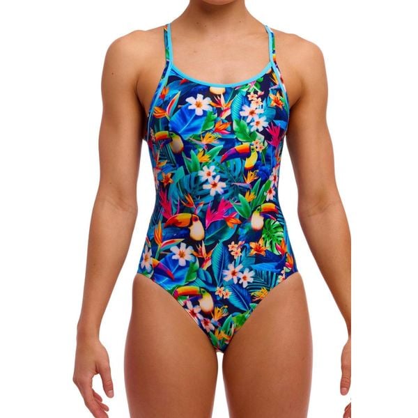 Strój kąpielowy jednoczęściowy FUNKITA Birdie Wordie - Diamond Back. Stroje kąpielowe damskie Funkita, xs, bez wzorów. Za 259.00 zł.