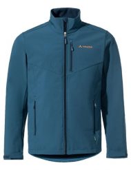 Kurtka outdoorowa M Cyclone Jacket VI. Niebieskie kurtki męskie Vaude, m, bez wzorów, z materiału, bez kaptura, trekkingowe. Za 519.00 zł.