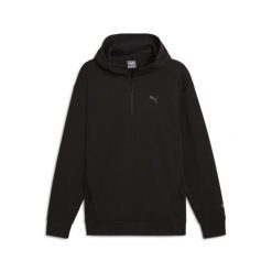 Bluza męska z kapturem i zamkiem 1/2 RAD/CAL PUMA Black. Czarne bluzy męskie Puma, m, bez wzorów, sportowe, bez ramiączek, z kapturem. Za 182.99 zł.