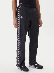 Kappa Spodnie dresowe 361W7JW Czarny Comfort Fit. Czarne spodnie sportowe męskie Kappa, m, bez wzorów, z dresówki. Za 249.99 zł.