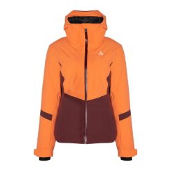 Kurtka narciarska damska Schöffel Kanzelwand. Niebieskie kurtki sportowe damskie Schöffel, na zimę, bez wzorów, bez ramiączek, bez kaptura, narciarskie. Za 1,499.99 zł.