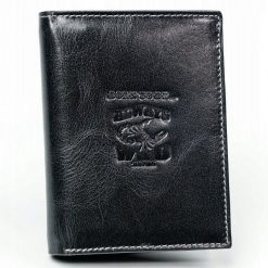 Portfel skórzany Always Wild N4-BC czarny. Czarne portfele męskie Always Wild, bez wzorów, ze skóry. Za 69.99 zł.