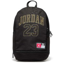 Plecak szkolny sportowy Nike Jordan JERSEY. Czarne plecaki męskie Nike, bez wzorów, z jersey, biznesowe. Za 259.00 zł.