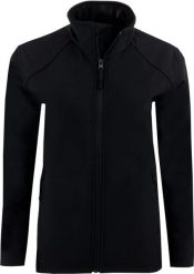 Kurtka softshell damska Uniwear czarna. Białe kurtki sportowe damskie VOXOM, m, bez wzorów, z elastanu, bez ramiączek, bez kaptura, outdoorowe. Za 194.99 zł.
