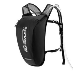 Plecak rowerowy z bukłakiem 2l Rockbros RB017. Czarne plecaki damskie ROCKBROS, bez wzorów, sportowe. Za 169.00 zł.