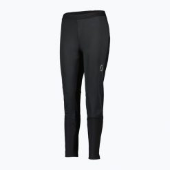 Spodnie do biegania damskie SCOTT Endurance Gore-Tex Windstopper. Czarne spodnie dresowe damskie Scott, bez wzorów, z dresówki, sportowe, do biegania, gore-tex. Za 479.99 zł.