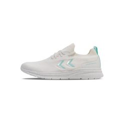 Buty halowe Hummel Reach TR Fit. Białe obuwie sportowe damskie Hummel, bez wzorów, bez zapięcia, na fitness i siłownię. Za 270.00 zł.