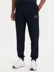 EA7 Emporio Armani Spodnie dresowe 7M002248 AF26242 UB102 Granatowy Regular Fit. Niebieskie spodnie sportowe męskie EA7 Emporio Armani, m, bez wzorów, z dresówki. Za 529.99 zł.