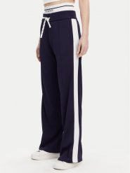 PINKO Spodnie dresowe Marsicano 104888 A2FQ Granatowy Regular Fit. Niebieskie spodnie dresowe damskie Pinko, bez wzorów, z dresówki. Za 719.99 zł.