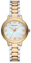 Zegarek Emporio Armani Zegarek damski masa perłowa tarcza 32 mm (AR11513). Białe zegarki damskie Emporio Armani. Za 538.99 zł.