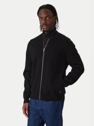 Calvin Klein Kardigan LV040EM324 Czarny Regular Fit. Czarne swetry męskie Calvin Klein, m, bez wzorów, z wiskozy, bez kołnierzyka, bez ramiączek. Za 759.99 zł.