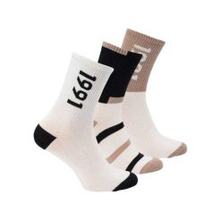 Skarpety Unisex Dla Dorosłych Ignini (zestaw 3 Sztuk). Czarne skarpetki damskie IGUANA, bez wzorów, z bawełny. Za 47.00 zł.