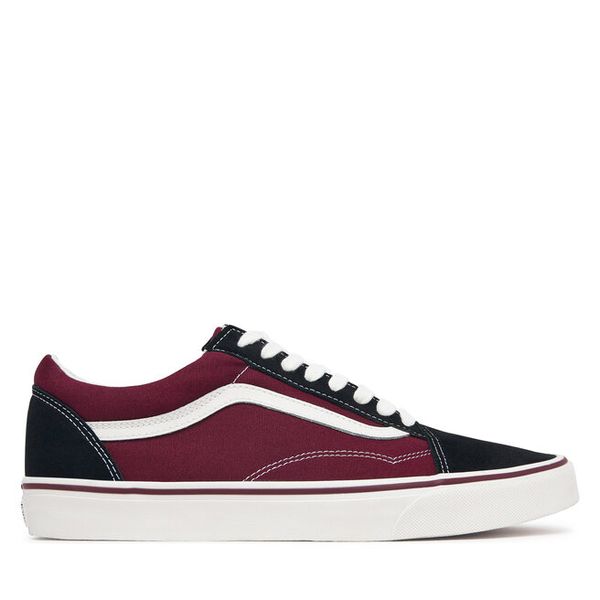 Tenisówki Vans. Czerwone trampki i tenisówki damskie Vans, bez wzorów, bez zapięcia. Za 369.99 zł.